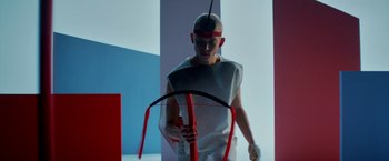 Movie still from “OIJ - Believe” (2016), directed by Sanne – Medium shot, Over the shoulder angle