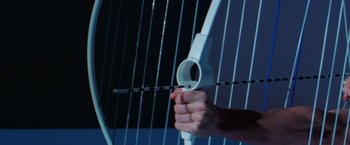 Movie still from “OIJ - Believe” (2016), directed by Sanne – Extreme Close Up shot, Low angle