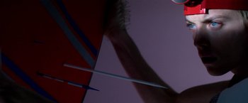 Movie still from “OIJ - Believe” (2016), directed by Sanne – Extreme Close Up shot, Low angle