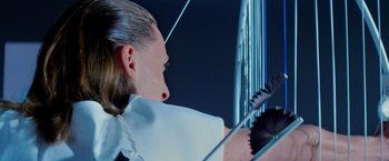 Movie still from “OIJ - Believe” (2016), directed by Sanne – Extreme Close Up shot, Low angle