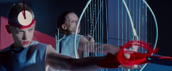 Movie still from “OIJ - Believe” (2016), directed by Sanne – Extreme Close Up shot, Low angle