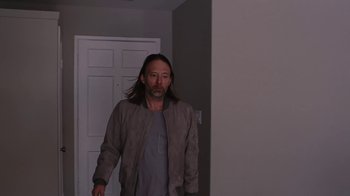 Movie still from “Radiohead - Daydreaming” (2016), directed by Paul Thomas Anderson – Medium shot, Over the shoulder angle