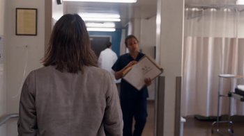 Movie still from “Radiohead - Daydreaming” (2016), directed by Paul Thomas Anderson – Medium shot, Over the shoulder angle
