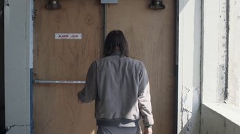 Movie still from “Radiohead - Daydreaming” (2016), directed by Paul Thomas Anderson – Medium shot, Low angle