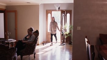 Movie still from “Radiohead - Daydreaming” (2016), directed by Paul Thomas Anderson – Wide shot, Over the shoulder angle