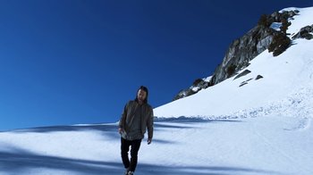 Movie still from “Radiohead - Daydreaming” (2016), directed by Paul Thomas Anderson – Wide shot, Low angle
