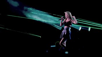 Movie still from “Taylor Swift - New Romantics” (2016), directed by Jonas Åkerlund – Wide shot, Low angle