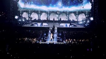 Movie still from “Taylor Swift - New Romantics” (2016), directed by Jonas Åkerlund – Extreme Wide shot, Low angle