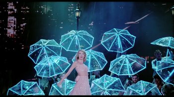 Movie still from “Taylor Swift - New Romantics” (2016), directed by Jonas Åkerlund – Extreme Wide shot, Low angle