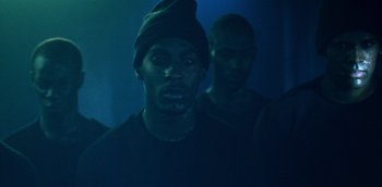 Movie still from “ANOHNI - Drone Bomb Me” (2016), directed by Nabil Elderkin – Close Up shot, Over the shoulder angle