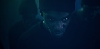 Movie still from “ANOHNI - Drone Bomb Me” (2016), directed by Nabil Elderkin – Extreme Close Up shot, Low angle