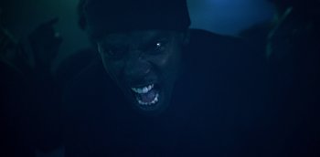 Movie still from “ANOHNI - Drone Bomb Me” (2016), directed by Nabil Elderkin – Extreme Close Up shot, Low angle