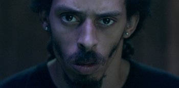 Movie still from “ANOHNI - Drone Bomb Me” (2016), directed by Nabil Elderkin – Close Up shot, Low angle