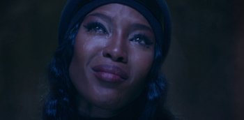 Movie still from “ANOHNI - Drone Bomb Me” (2016), directed by Nabil Elderkin – Extreme Close Up shot, Overhead angle