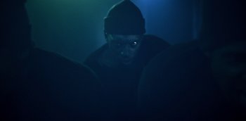 Movie still from “ANOHNI - Drone Bomb Me” (2016), directed by Nabil Elderkin – Extreme Close Up shot, Over the shoulder angle