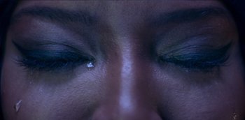 Movie still from “ANOHNI - Drone Bomb Me” (2016), directed by Nabil Elderkin – Extreme Close Up shot, High angle