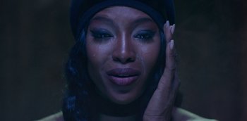 Movie still from “ANOHNI - Drone Bomb Me” (2016), directed by Nabil Elderkin – Close Up shot, High angle