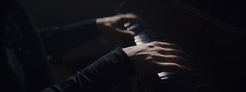 Movie still from “Purity Ring - Begin Again” (2016), directed by Young Replicant – Extreme Close Up shot, High angle