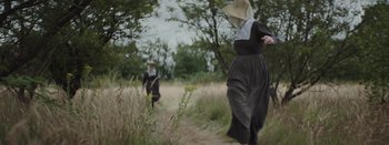 Movie still from “Purity Ring - Begin Again” (2016), directed by Young Replicant – Wide shot, Low angle