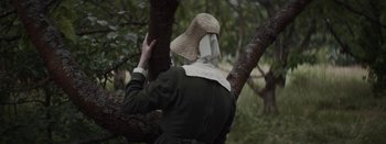 Movie still from “Purity Ring - Begin Again” (2016), directed by Young Replicant – Medium shot, Over the shoulder angle