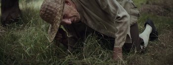 Movie still from “Purity Ring - Begin Again” (2016), directed by Young Replicant – Extreme Close Up shot, Low angle