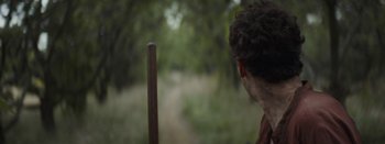 Movie still from “Purity Ring - Begin Again” (2016), directed by Young Replicant – Extreme Close Up shot, Over the shoulder angle