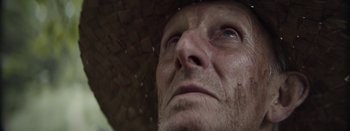 Movie still from “Purity Ring - Begin Again” (2016), directed by Young Replicant – Extreme Close Up shot, Low angle