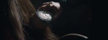 Movie still from “Purity Ring - Begin Again” (2016), directed by Young Replicant – Extreme Close Up shot, High angle