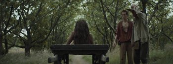 Movie still from “Purity Ring - Begin Again” (2016), directed by Young Replicant – Medium shot, High angle