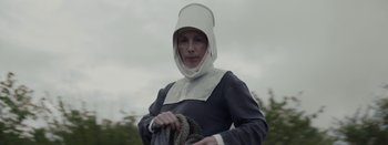 Movie still from “Purity Ring - Begin Again” (2016), directed by Young Replicant – Close Up shot, Low angle