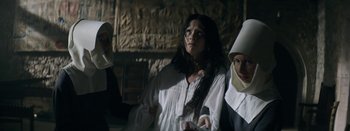 Movie still from “Purity Ring - Begin Again” (2016), directed by Young Replicant – Medium shot, High angle