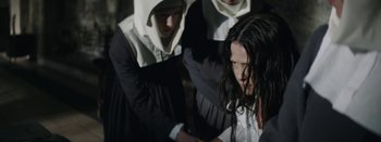 Movie still from “Purity Ring - Begin Again” (2016), directed by Young Replicant – Close Up shot, High angle