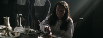 Movie still from “Purity Ring - Begin Again” (2016), directed by Young Replicant – Close Up shot, High angle