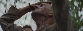 Movie still from “Purity Ring - Begin Again” (2016), directed by Young Replicant – Extreme Close Up shot, Overhead angle