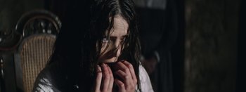 Movie still from “Purity Ring - Begin Again” (2016), directed by Young Replicant – Extreme Close Up shot, Over the shoulder angle