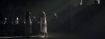 Movie still from “Purity Ring - Begin Again” (2016), directed by Young Replicant – Wide shot, Low angle