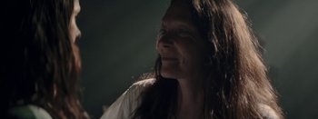 Movie still from “Purity Ring - Begin Again” (2016), directed by Young Replicant – Extreme Close Up shot, Low angle