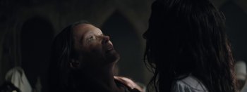 Movie still from “Purity Ring - Begin Again” (2016), directed by Young Replicant – Close Up shot, Over the shoulder angle