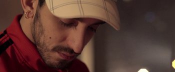 Movie still from “The Blaze - Virile” (2016), directed by The Blaze – Close Up shot, Low angle