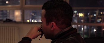 Movie still from “The Blaze - Virile” (2016), directed by The Blaze – Close Up shot, High angle
