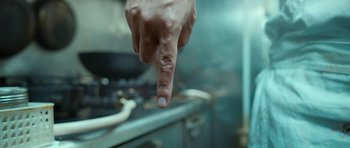 Movie still from “Valentino Khan - Deep Down Low” (2016), directed by Ian Pons Jewell – Extreme Close Up shot, Low angle