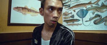 Movie still from “Valentino Khan - Deep Down Low” (2016), directed by Ian Pons Jewell – Close Up shot, High angle