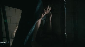 Movie still from “David Bowie - Lazarus” (2016), directed by Johan Renck – Extreme Close Up shot, High angle