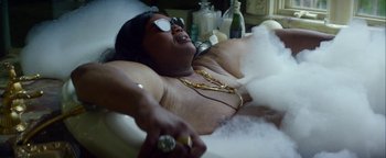 Movie still from “A$AP Rocky - Everyday” (2015), directed by Manu Cossu – Medium shot, Low angle