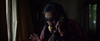 Movie still from “A$AP Rocky - Everyday” (2015), directed by Manu Cossu – Extreme Close Up shot, Low angle