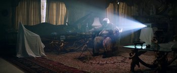 Movie still from “A$AP Rocky - Everyday” (2015), directed by Manu Cossu – Wide shot, Low angle