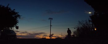 Movie still from “A$AP Rocky - Everyday” (2015), directed by Manu Cossu – Extreme Wide shot, Low angle
