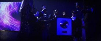 Movie still from “A$AP Rocky - Everyday” (2015), directed by Manu Cossu – Medium shot, Low angle