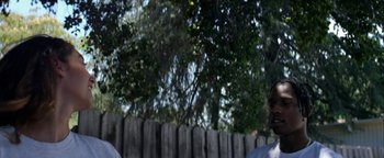 Movie still from “A$AP Rocky - Everyday” (2015), directed by Manu Cossu – Medium shot, Low angle