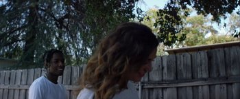 Movie still from “A$AP Rocky - Everyday” (2015), directed by Manu Cossu – Medium shot, Over the shoulder angle